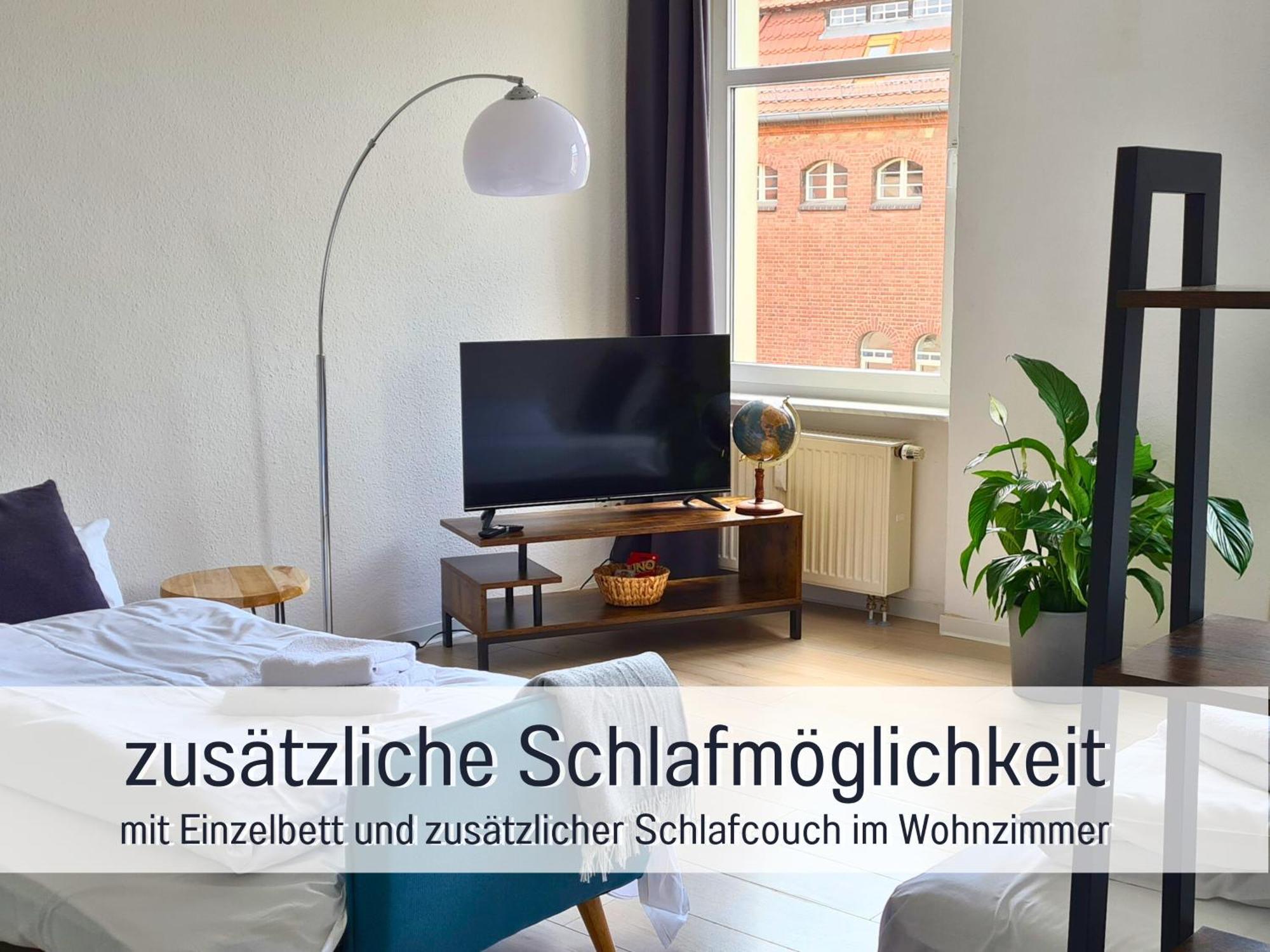 Stadtapartment By Live It - Voll Ausgestattete Kueche, Smarttv, Waschtrockner, 1-5 Pers Brandenburg  Kültér fotó