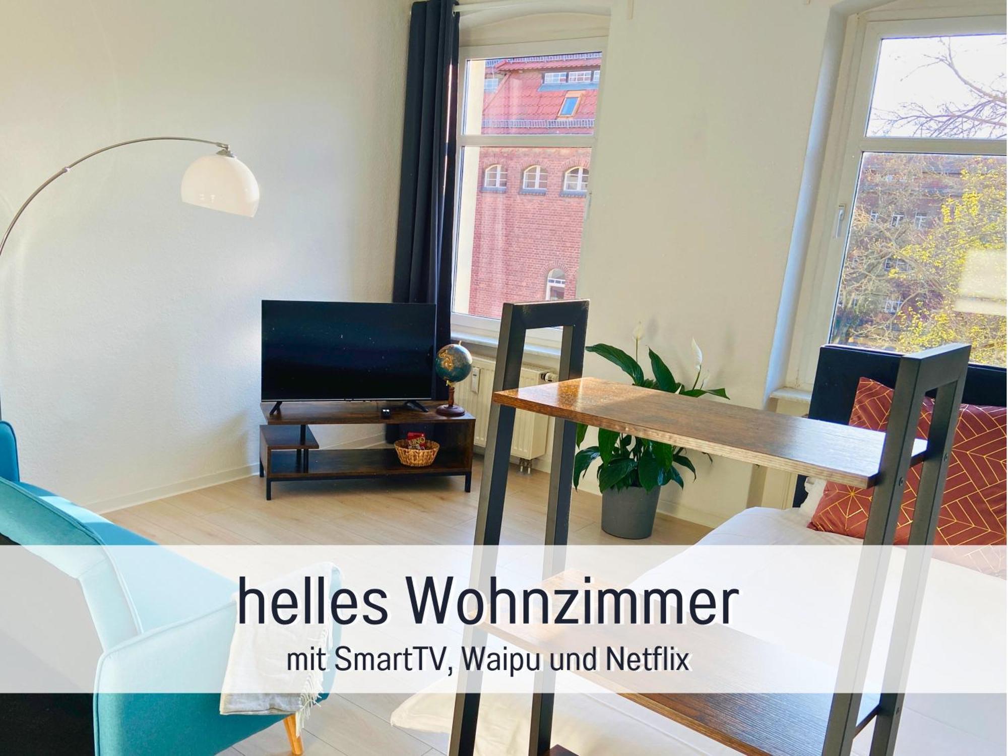 Stadtapartment By Live It - Voll Ausgestattete Kueche, Smarttv, Waschtrockner, 1-5 Pers Brandenburg  Kültér fotó